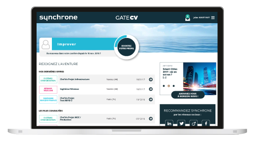 Synchrone - Site horizon carrière